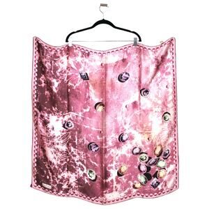 Pierre Cardin Silk Multi Color Square Large Scarf